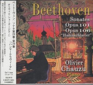 [CD/Calliope]ベートーヴェン:ピアノ・ソナタ第28番イ長調Op.101&ピアノ・ソナタ第29番変ロ長調Op.106/O.ショーズー(p) 2010.2