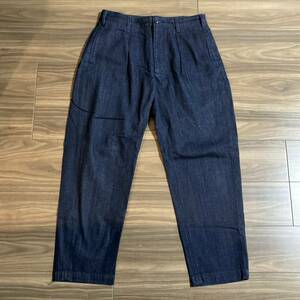 2021 a/w ENGINEERED GARMENTS Carlyle Pant-10oz Broken Denim-Indigo エンジニアードガーメンツ カーライルパンツ デニム インディゴ