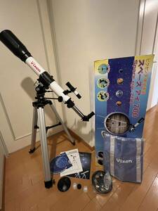 美品　天体望遠鏡 ビクセン Vixen スペースアイ700 屈折式 天体観測 光学機器 望遠鏡 キャリーバッグ付き