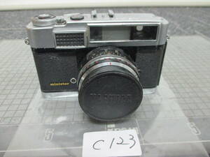 C123　YASHICA minister 1：2.8 f=4.5cm 　ジャンク　　