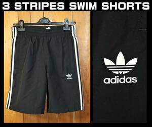 送料無料 即決【未使用】 adidas Originals ★ 3 STRIPES SWIM SHORTS (Lサイズ) ★ アディダス オリジナルス ボードショーツ CW1305