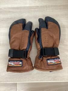 HESTRA ヘストラ スノーグローブ 3-FINGER GTX FULL LEATHER 3-フィンガー ゴアテックス フルレザー