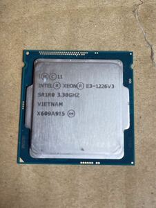 （T02）Intel Xeon E3-1226v3 3.30GHz