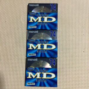 maxell PLATINUM MD【プラチナ MD】【mini disc】3枚セット【未開封新品】★