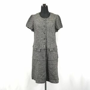 エンジェリーベ★シルク混ウール/マタニティウェア/ワンピース【9/women’s size -M/グレー/gray】Dress◆BH2