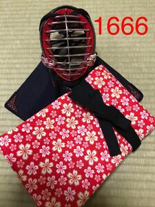 剣道　ハンドメイド　竹刀袋　1666 37～39