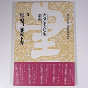 鄭道昭 鄭羲下碑 シリーズ書道基本名品集 楷書編 5 雄山閣 1986 大型本 書道 習字 毛筆 拓本