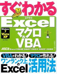 [A11078118]すぐわかる Excel マクロ&VBA Excel 2010/ 2007/ 2003/ 2002/ 2000 矢野まど佳 著