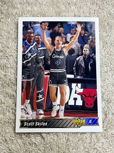 スコットスカイルズ Scott Skiles 1992 Upper Deck #149 Orlando Magic