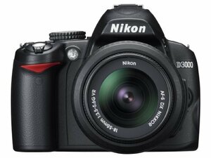 Nikon デジタル一眼レフカメラ D3000 レンズキット D3000LK　(shin
