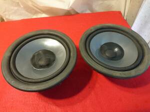 ■ DIATONE / PW-1657ZM ■ Pair of Woofer for DS-30C 10ohms 16cmコーン型ウーファー 左右ペア 音出しOK