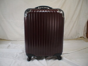 1446　赤色　TSAロック付　スーツケース　キャリケース　旅行用　ビジネストラベルバック