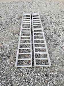 アルミブリッジ/道板T-1209A神戸製鋼所2本セット折り畳み式梯子/脚立