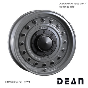 ディーン コロラド 16インチ 10穴 10H 108/114.3 7.0J +37 アウトランダーPHEV GG2W ホイール 5本 スチールグレー COLORADO DEAN