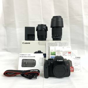 〇中古品〇Canon キャノン ダブルズームキット デジタル一眼レフ カメラ EOS Kiss X8i