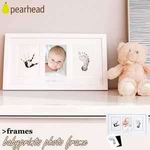 出産祝い 内祝い 手形 足型 写真立て ペアヘッド ベビープリント フォトフレーム 写真入れ pearhead 13032