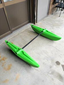 フロート カヤック SUP カヌー　釣り サイドフロート　未使用保管品　