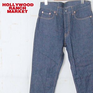 ハリウッドランチマーケットHOLLYWOOD RANCH MARKET■デニムパンツ ティアオフタグ ジーンズ 日本製■W30■ネイビー ※NK4328177