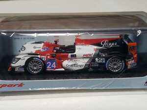 新品 1/43 スパーク SPARK Oreca 03R - Nissan No.24 8th Le Mans 2014 Sebastien Loeb Racing　：R.Rast-J.Charouz-V.Capillaire
