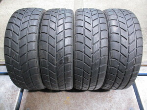 ｉ－１４１３６　１５０／５６５Ｒ１４　ダンロップ　ＳＰスポーツ　Ｄ９３Ｊレインタイヤ　２０１８年製　６，７分山　４本　公道使用不可