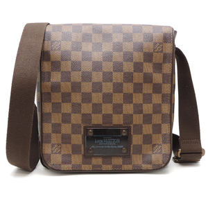 ［飯能本店］LOUIS VUITTON LV ルイ・ヴィトン ブルックリンPM N51210（廃番） ショルダーバッグ ダミエ エベヌ DH79365