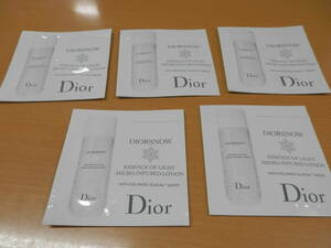 Christian Dior ディオール 薬用化粧水 スノー エッセンス オブ ライト マイクロ ローション 5個 クリスチャン ディオール 化粧水【G12】