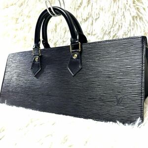 LOUIS VUITTON ルイヴィトン サック トリコ トライアングル ハンドバッグ ミニボストンバッグ エピ 三角 黒 レディース メンズ