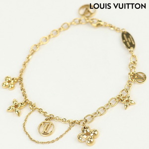 中古 ルイヴィトン ブレスレット レディース ブランド LOUIS VUITTON ブルーミング M64858 ゴールド アクセサリー