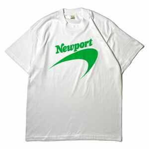 80s USA製 Newport Vintage Logo Tee Tshirt ニューポート リンガー Tシャツ 煙草 アート ヴィンテージ ビンテージ 野村訓一 佐野玲於
