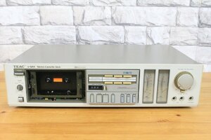 TEAC ティアック V-5RX Stereo Cassette Deck ステレオ カセットデッキ オーディオ機器 通電確認 4138kbz