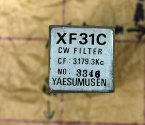 yaesu FT-400　CWフィルター　XF-31C　中古