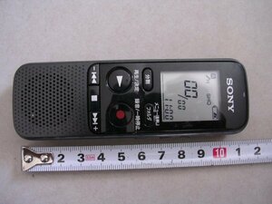 送料140円から ■ICD-BX122 SONY ICレコーダー 録音再生動作確認品(確証写真提示)JUNK扱い