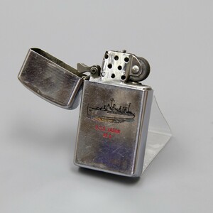 ＃9624　※送料無料　1966年製　アメリカ　ビンテージ　ZIPPO　ジッポライター　United States Ship 　オイルライター　USS JASON　置物