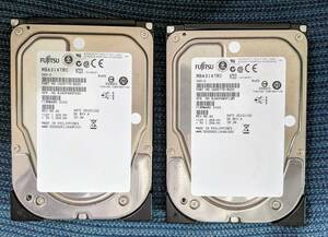 Fujitsu 3.5インチSAS MBA3147RC★2個セット★送料無料！