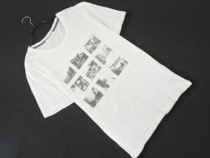 ネコポスOK BOYCOTT ボイコット プリント 半袖 Tシャツ size4/白 ■◆ ☆ deb8 メンズ