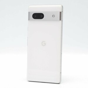 docomo Google Pixel 7a GA04274 スノーホワイト 画面ガラス割れあり 6.1インチ tensor G2/RAM8GB/ROM128GB [H800563]