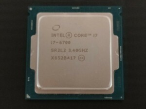 Intel Core i7-6700 【CPU】