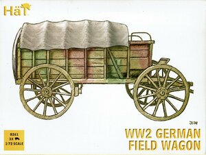 WW2 ドイツ 補給馬車 1/72 ハット