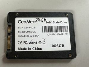 CeaMere SSD 256GB 【動作確認済み】2456　 