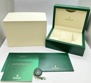 【ロレックス】　◎ROLEX◎デイトナ　サブマリーナ　GMTマスター 30.00.01S　ベージュ　時計　カードケース　タグ　冊子　付属品箱　　VS10