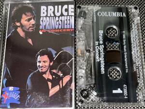 Bruce Springsteen / In Concert 輸入カセットテープ