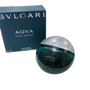 BVLGARI ブルガリ AQVA アクア プールオム オードトワレ EDT 50ml 香水 フレグランス メンズ ほぼ満量 箱付