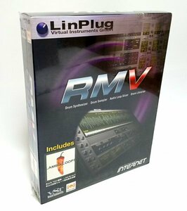 【同梱OK】 LinPlug RM V / ドラム・シンセサイザー / LOOP素材 / ドラム・サンプラー / 音楽制作 / DAW / DTM