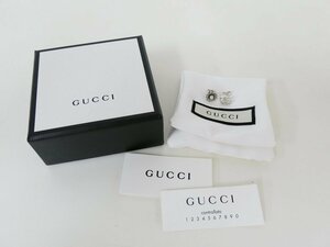 日本限定販売　グッチ GUCCI 　ダブルG フラワー ピアス　SV925 シルバー