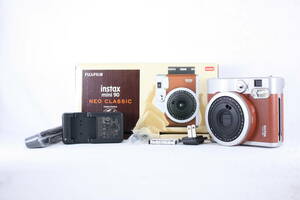 ★超極上★フジフイルム FUJIFILM Instax mini 90 NEO CLASSIC ★付属品充実★#M188