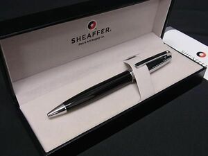 1円 ■極美品■ SHEAFFER シェーファー ツイスト式 ボールペン 文房具 筆記用具 ステーショナリー レディース メンズ ブラック系 AX5219