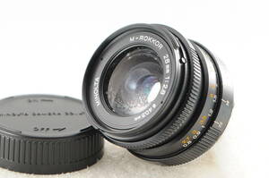 MINOLTA M-ROKKOR 28mm F2.8 ミノルタ 広角単焦点 レンズ