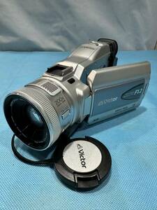 Victor ハンディカム GR-DV3500 デジタルビデオカメラ miniDVカム ミニDVムービー バッテリー付き 再生確認済み ビクター ⑦60