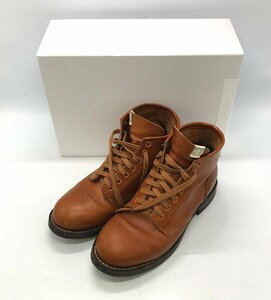 visvim BRIGADER BOOTS FOLK ブリガディア ブーツ 表記サイズ:9.5 ブラウン系 ビズビム ビズヴィム ☆良品☆[65-0506-N6]