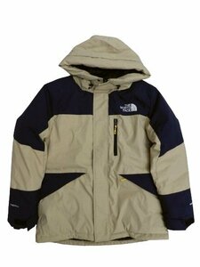 ザノースフェイス 海外モデル ダウンフーディ サイズXL ジャケット 中綿 F721332/NF00CXK3 ベージュ THE NORTH FACE 中古品[C133U086]